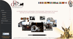 Desktop Screenshot of pariscaleches.com